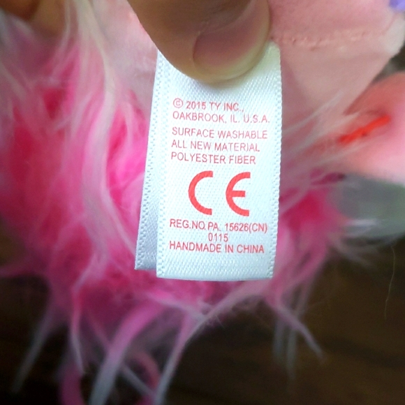 Frizzys ty Collection Pink Monster Kink Key Chain 2015 NWT Pink Girl Stuffie - Picture 10 of 17